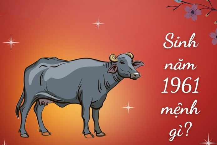 Tuổi Tân Sửu 1961 mệnh gì?